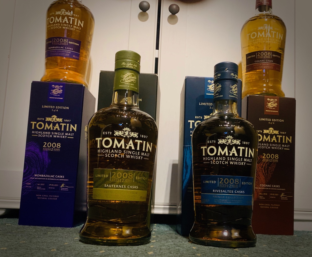 Tomatin: Whisky - Wein - Cognac - Charity